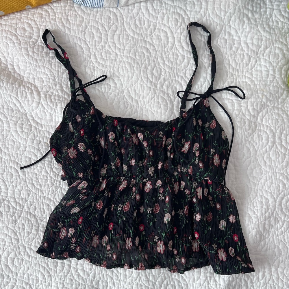 Floral Crop Top